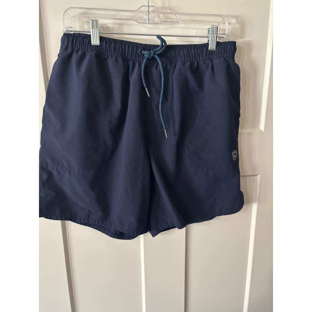 Allbirds Mens Natural Run Short Navy Blue Merino Wool Athletic Shorts Size M
